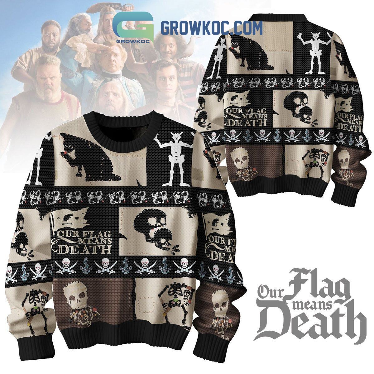 Our Flag Means Death Ugly Sweater2B1 BGVSp