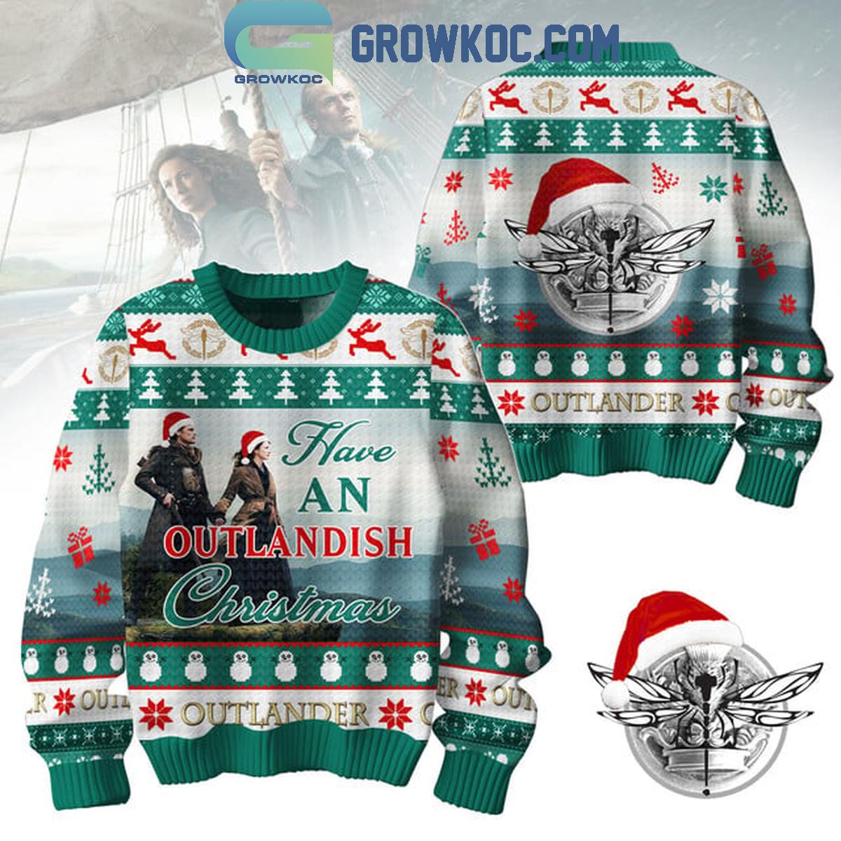 Outlander Have An Outlander Christmas Holidays Ugly Sweater 1 jzdyR