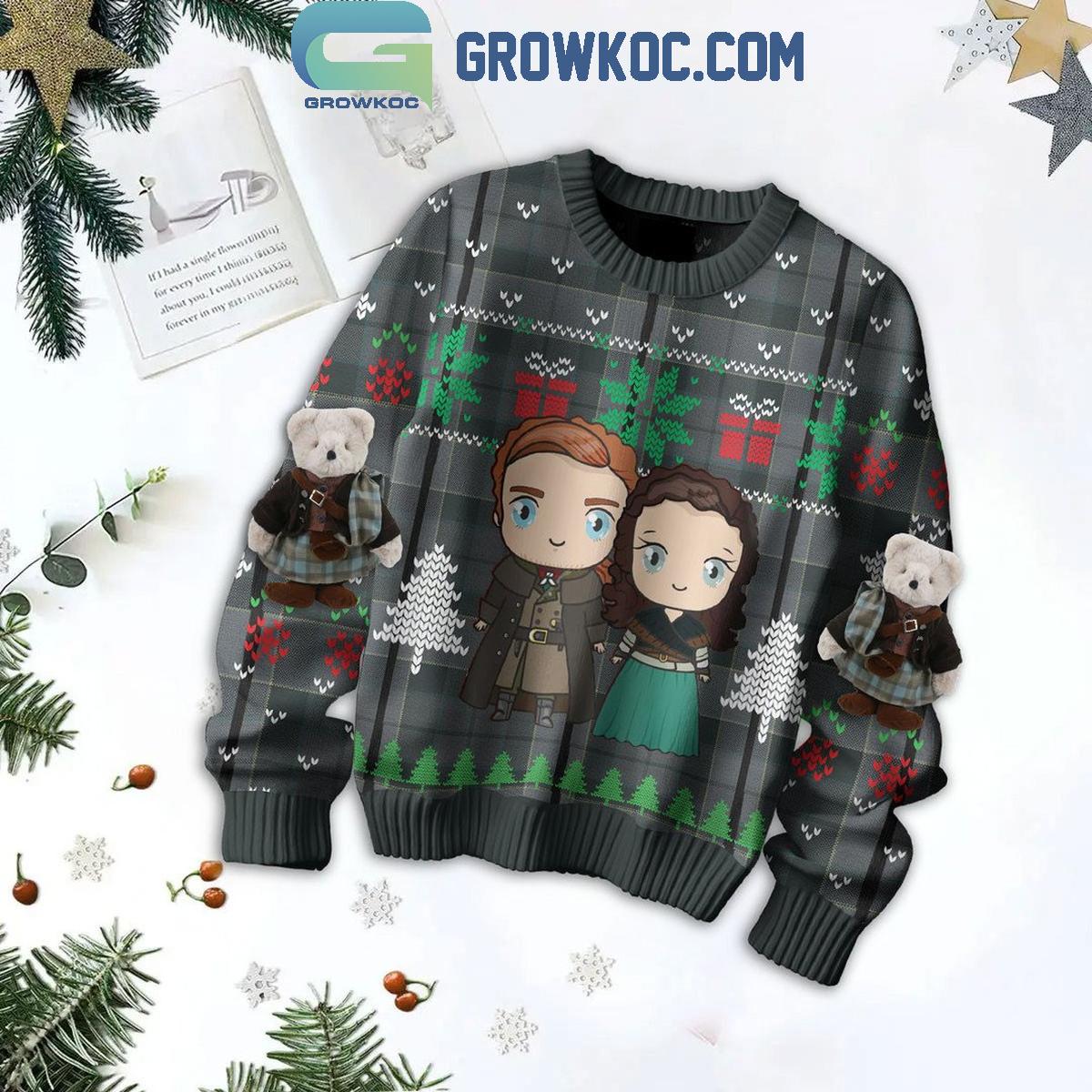 Outlander Watching Christmas 2024 Ugly Sweater 1 RC3sK