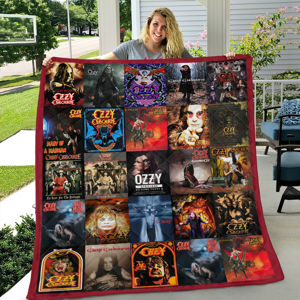 Ozzy Osbourne Quilt Blanket MAITM12392