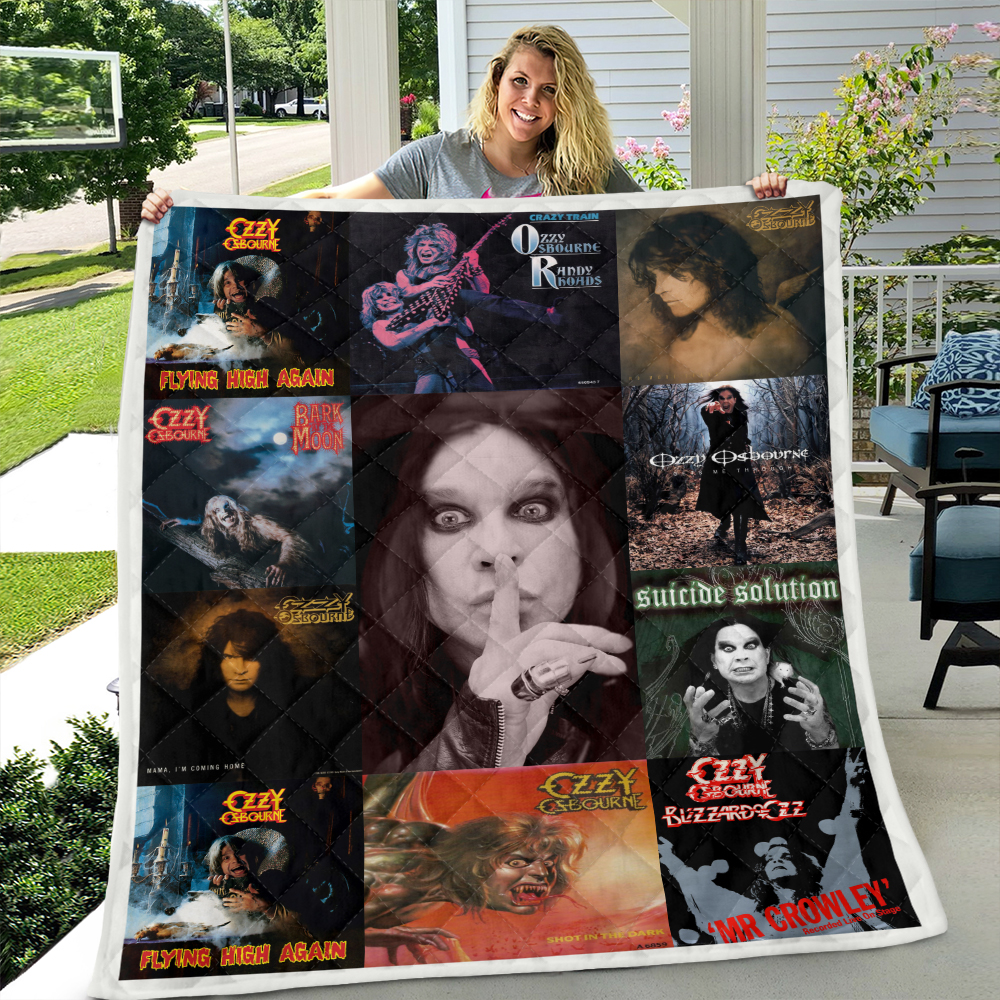 Ozzy Osbourne Quilt Blanket MAITM12423