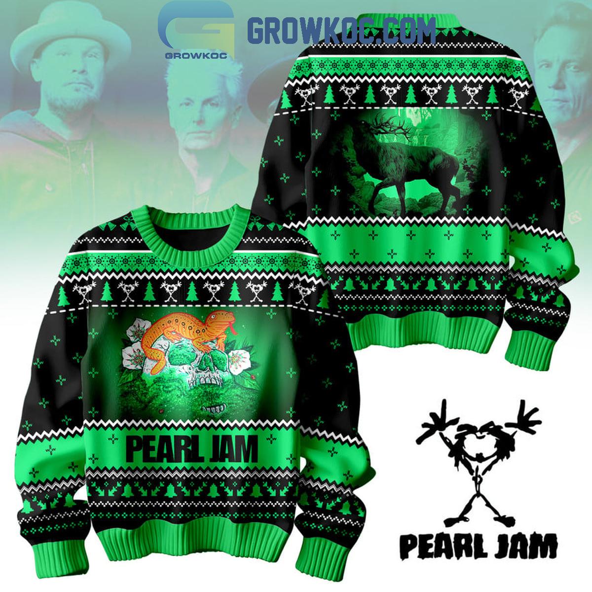 Pearl Jam State Of Love And Trust Christmas Ugly Sweater 1 5DjZH