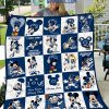 Penn State Nittany Lions NCAA Mickey Disney Fleece Blanket Quilt2B1 IX9Ps