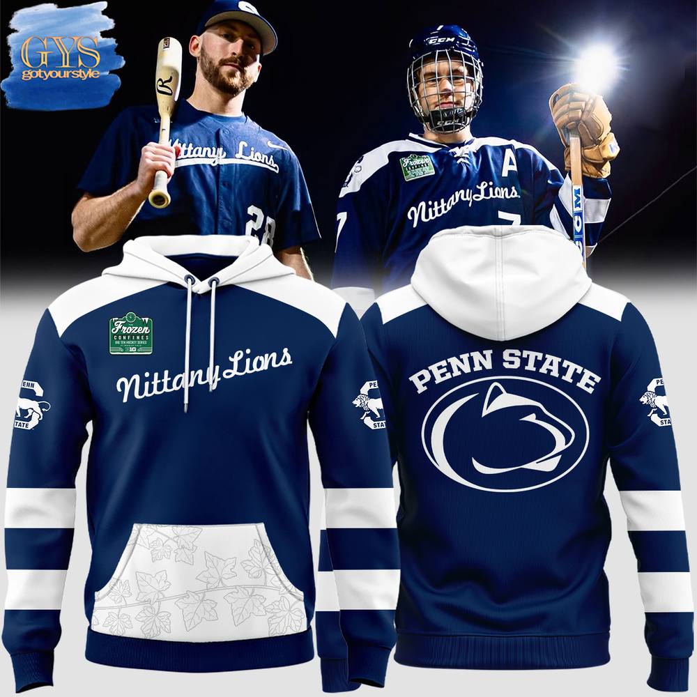 Penn State x Chicago Cubs Frozen Confines Limited Edition Hoodie 1