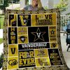 Personalized NCAA Vanderbilt Commodores Quilt Bedding Set Blanket Home Decor Gifts for Fans 0