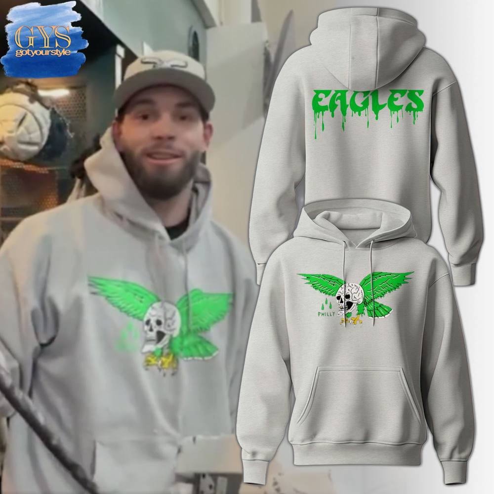 Philadelphia Eagles Philly Skull 2025 Limited Edition Hoodie 1
