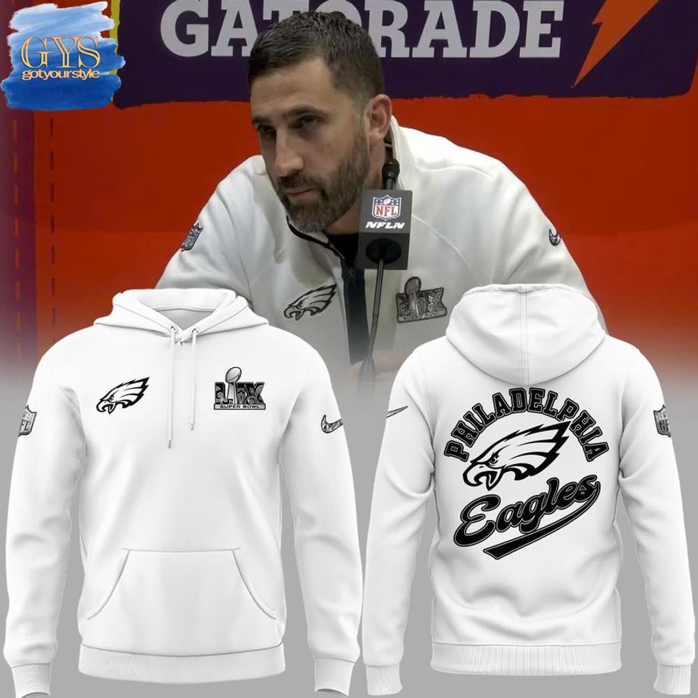 Philadelphia Eagles Super Bowl LIX Opening Night Special Hoodie 1