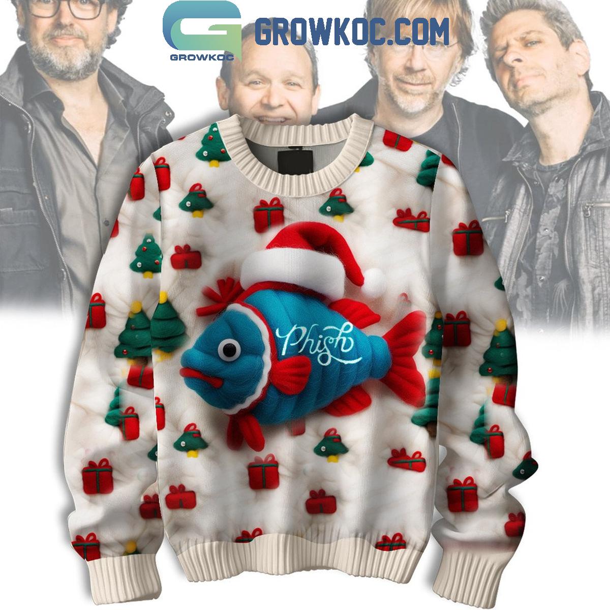 Phish Band 2024 Holly Jolly Christmas Ugly Sweater 1 S7SN4