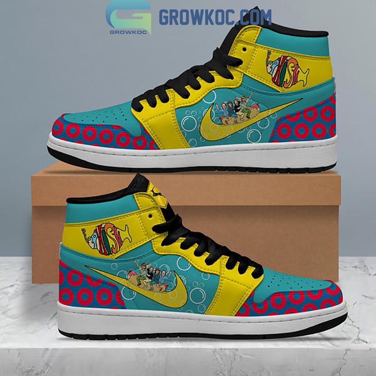 Phish You Enjoy Myself Air Jordan 1 Shoes2B1 cvJkV