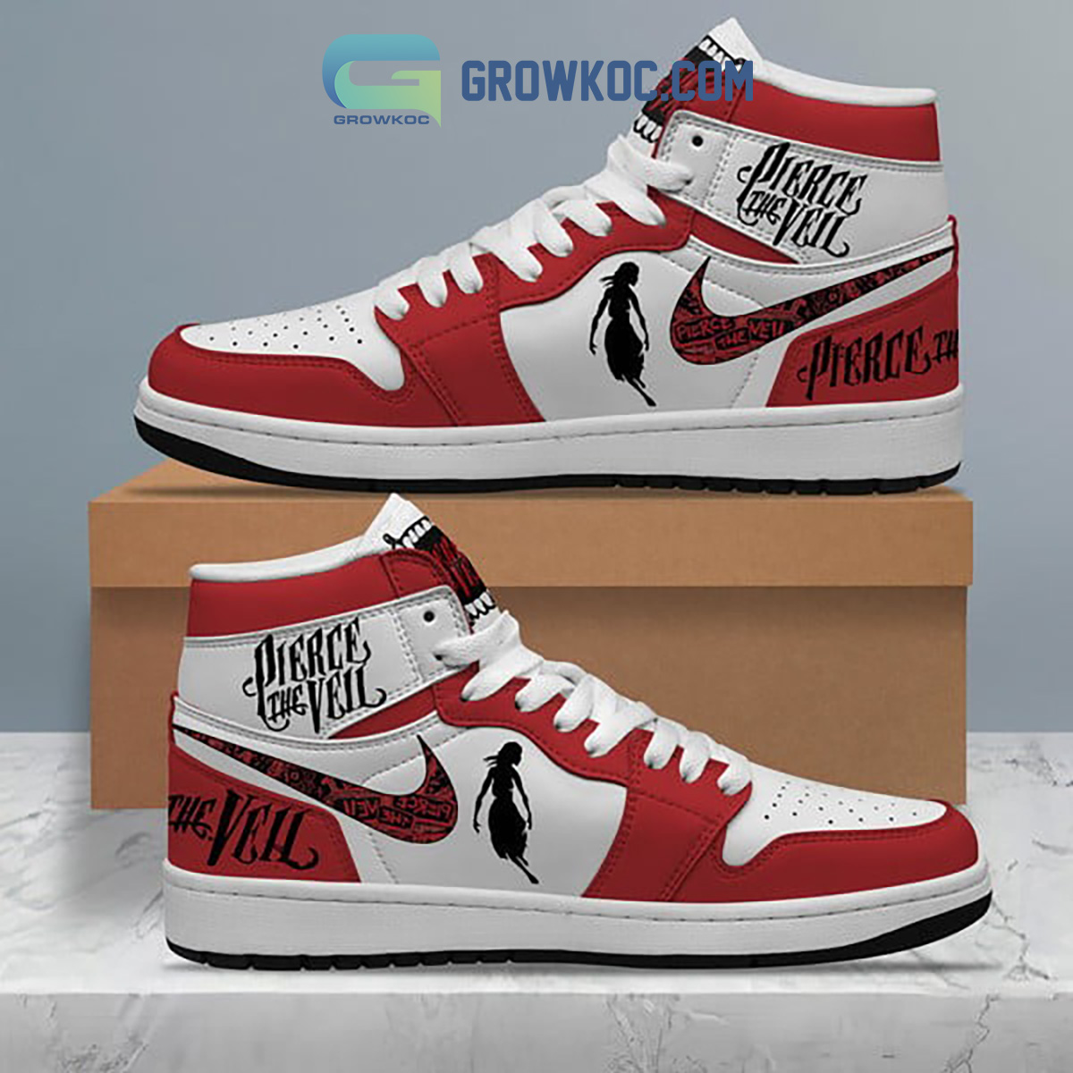 Pierce The Veil Love Air Jordan 1 Shoe2B1 7QhQP