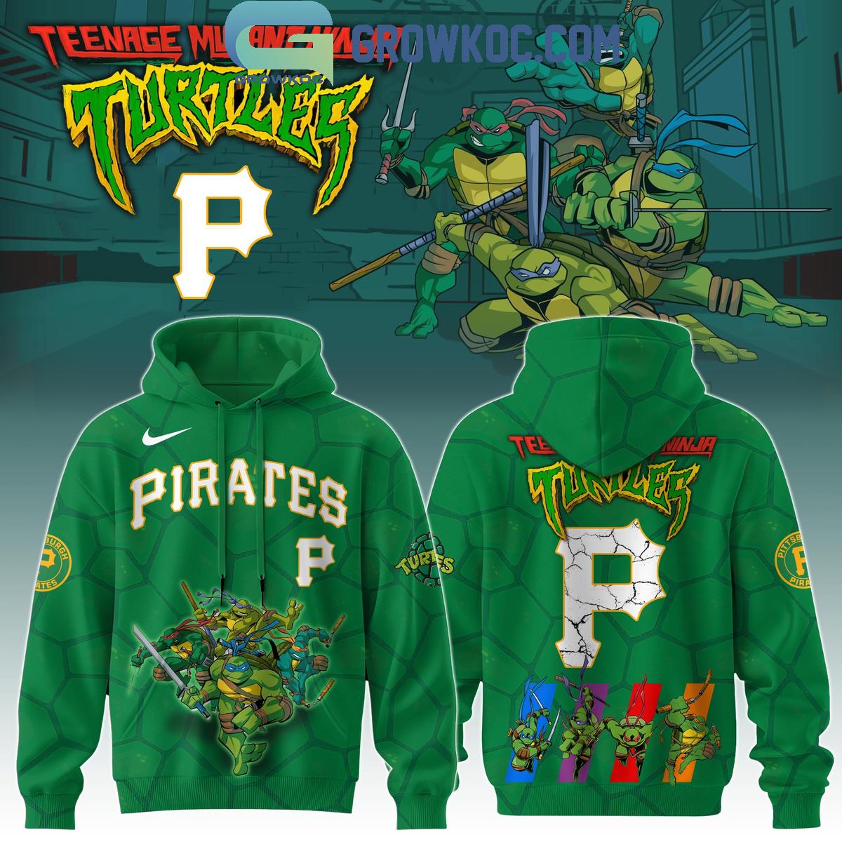 Pittsburgh Pirates MLB Ninja Turtles 2025 Special Hoodie T Shirt 1 yMz8m