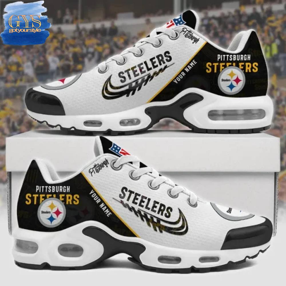 Pittsburgh Steelers Black And White Limited Edition Air Max Plus 1