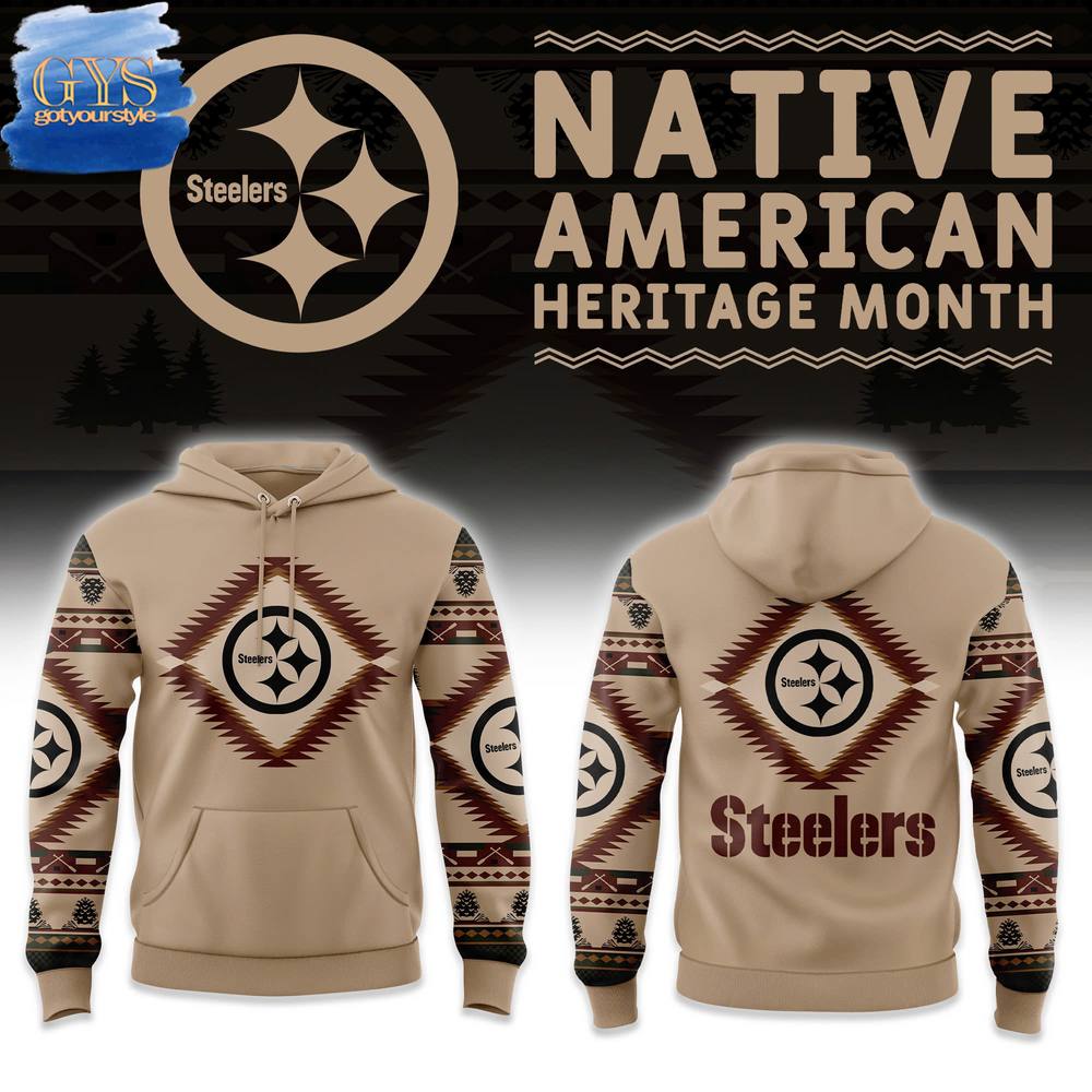 Pittsburgh Steelers NFL x National Native American Heritage Month Limited Edition Hoodie 1
