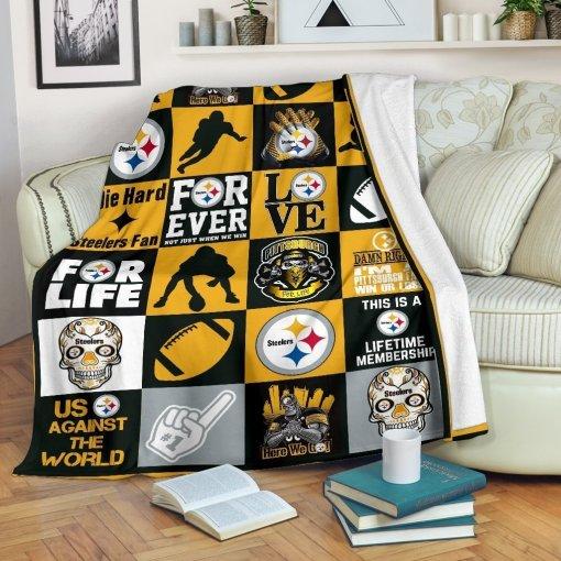 Pittsburgh Steelers Premium Blanket for Home Decor 0