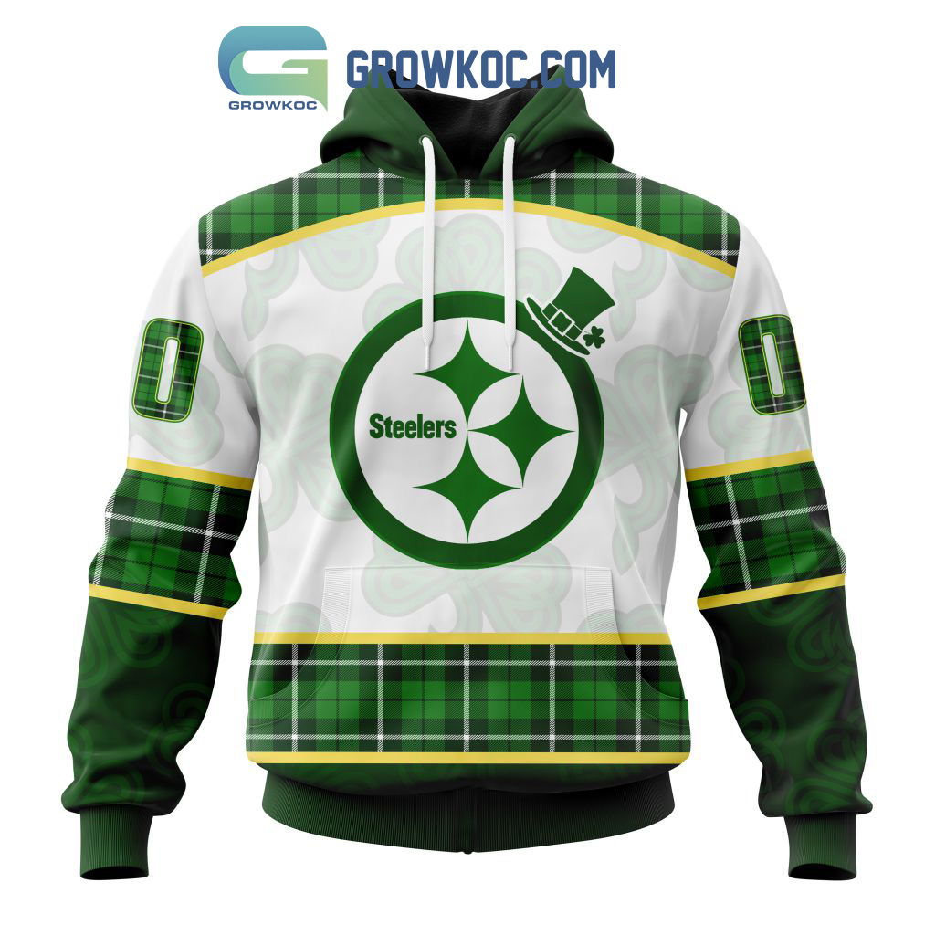 Pittsburgh Steelers St. Patrick Day Personalized Hoodie Shirts2B1 hkMDT