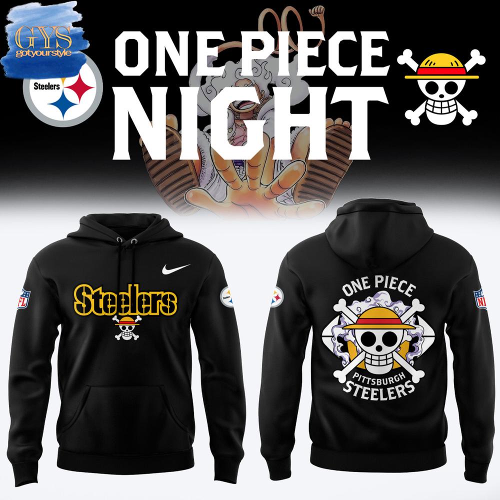 Pittsburgh Steelers x One Piece Limited Edition Hoodie 1
