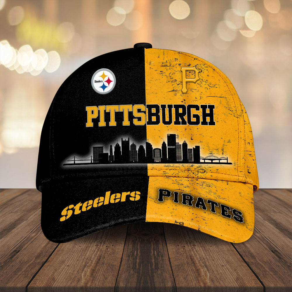 Pittsburgh Steelers x Pittsburgh Pirates CLASSIC CAP TMTHU1099