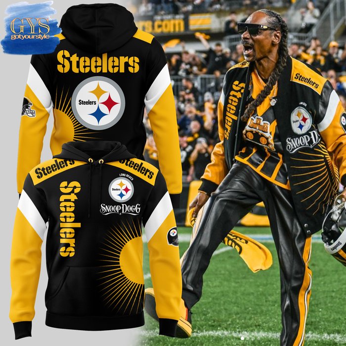 Pittsburgh Steelers x Snoop Dogg Long Beach Limited Edition Hoodie 1