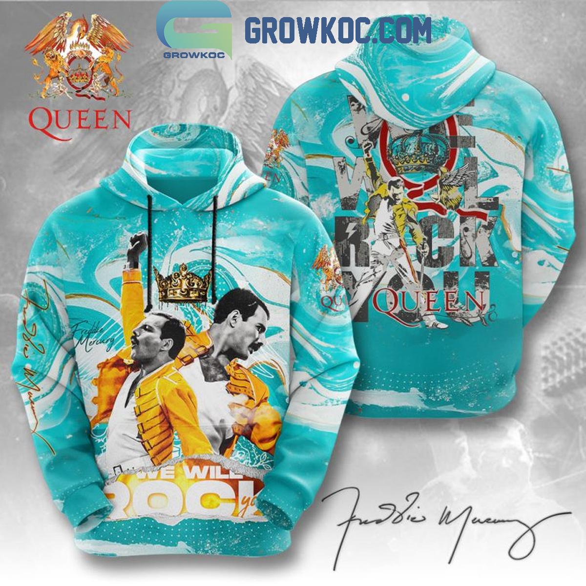 Queen 2024 We Will Rock You Hoodie T Shirt 1 oFB4N