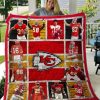Quote Kansas City Chiefs Players Quilt Blanket Bedding Set 0