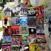 Ramones Quilt Blanket Bedding Set With Pillowcase Option 0
