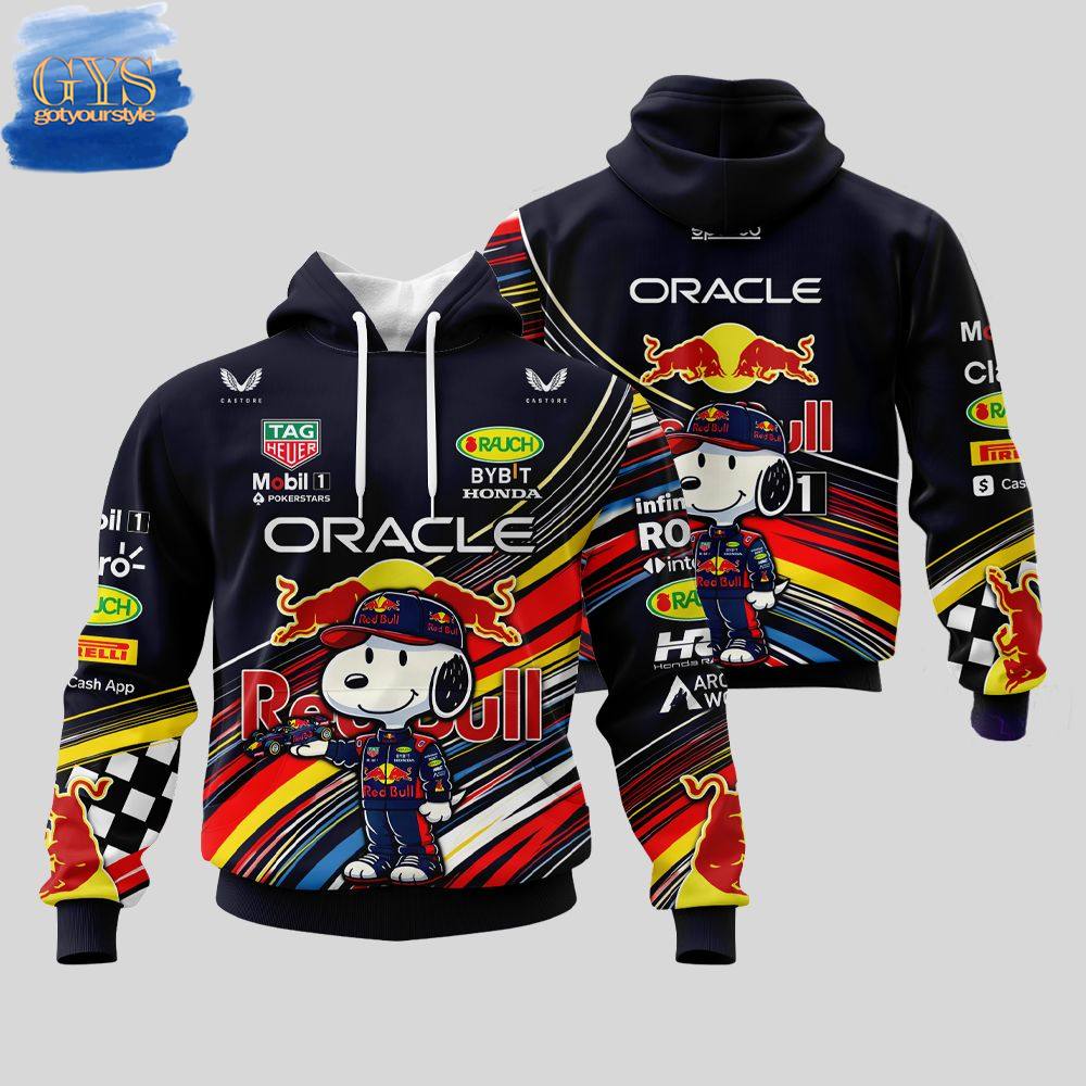 Red Bull F1 Snoopy Limited Edition Hoodie 1