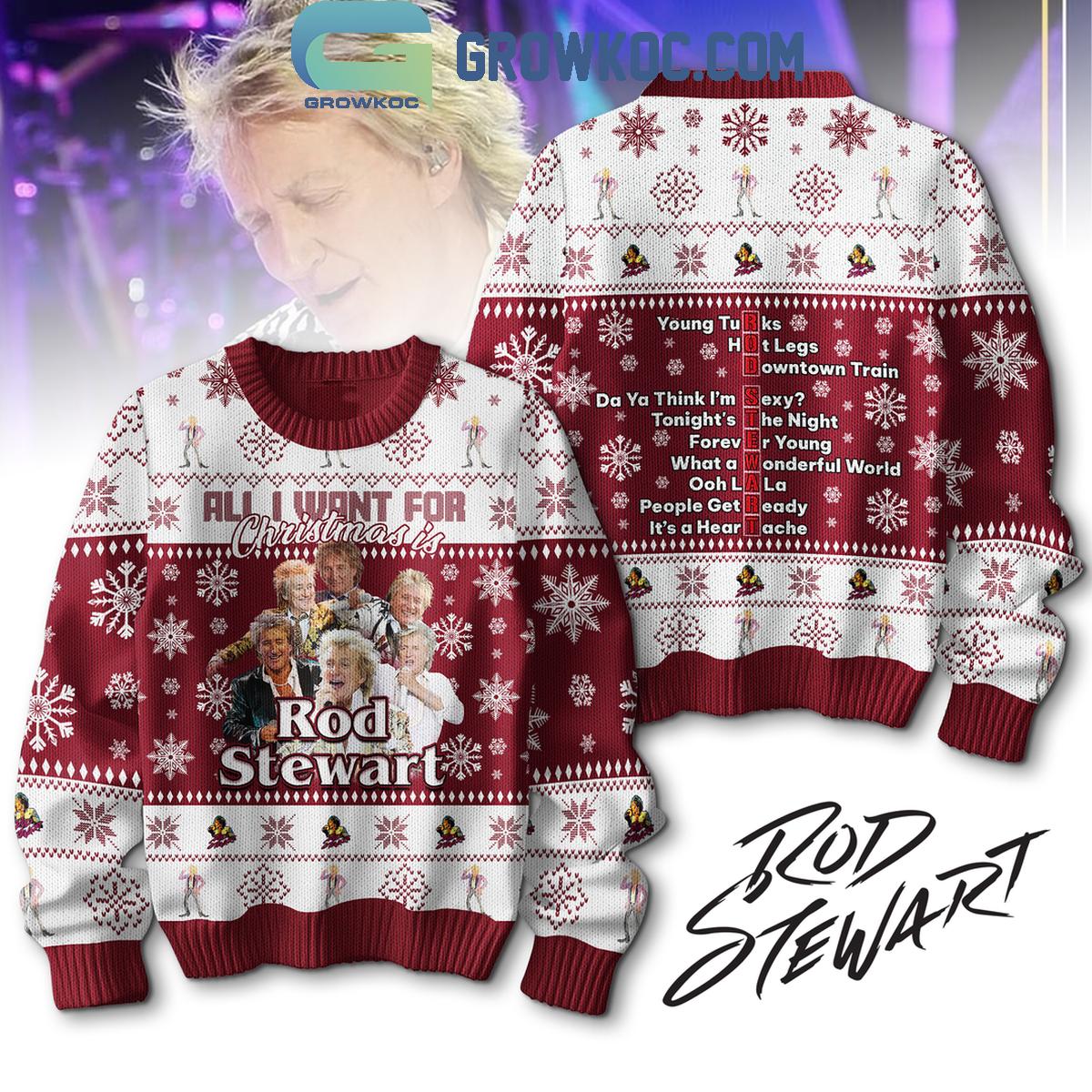 Rob Stewart All I Want For Christmas Is Stewart Ugly Sweater 1 8xEHt
