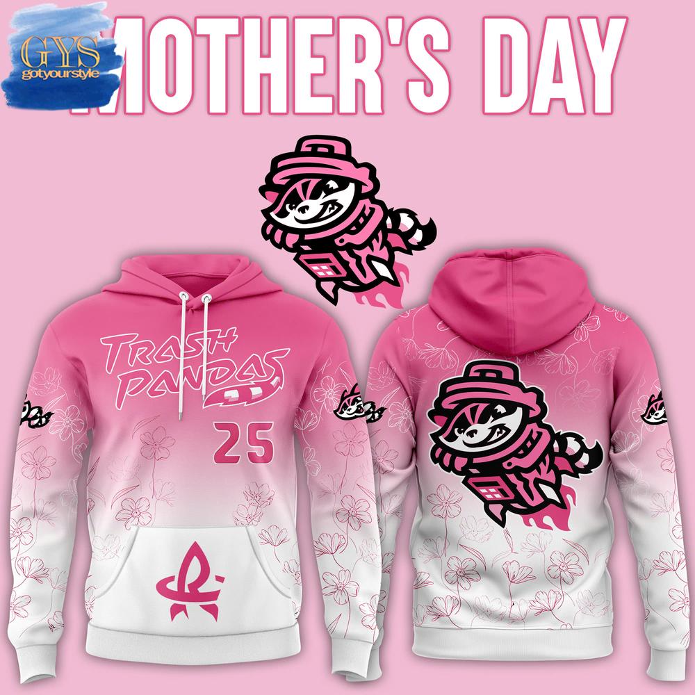 Rocket City Trash Pandas Morthers Day 2025 Limited Edition Hoodie 1