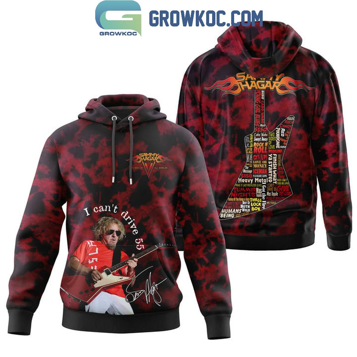 Sammy Hagar Rock N Roll Ice Man I Cant Drive Hoodie T Shirt 1 RTeSo