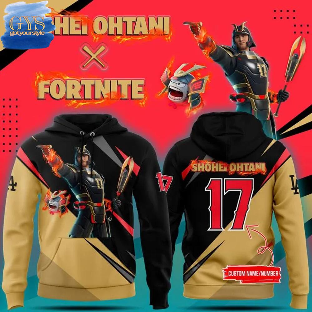 Samurai Shohei Ohtani x Fortnite Limited Edition Hoodie 1