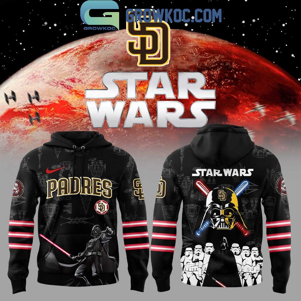 San Diego Padres Star Wars Hoodie T Shirt 1 FObLe