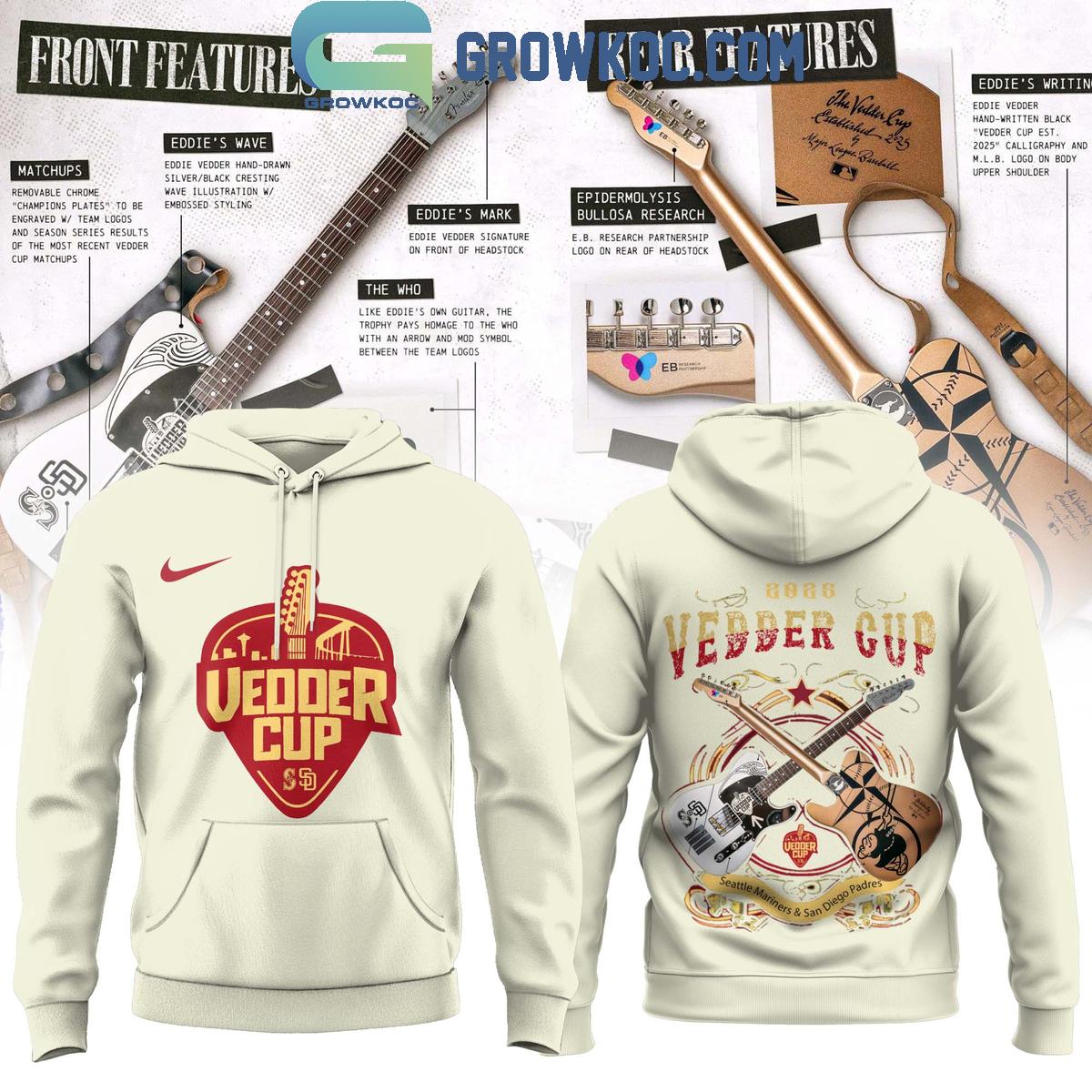 San Diego Padres x Vedder Cup 2025 Hoodie Shirt 1 9eNkB