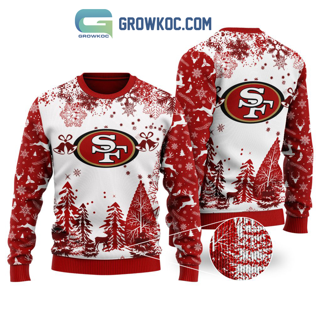 San Francisco 49ers Special Christmas Ugly Sweater Design Holiday Edition2B1 yzcvx