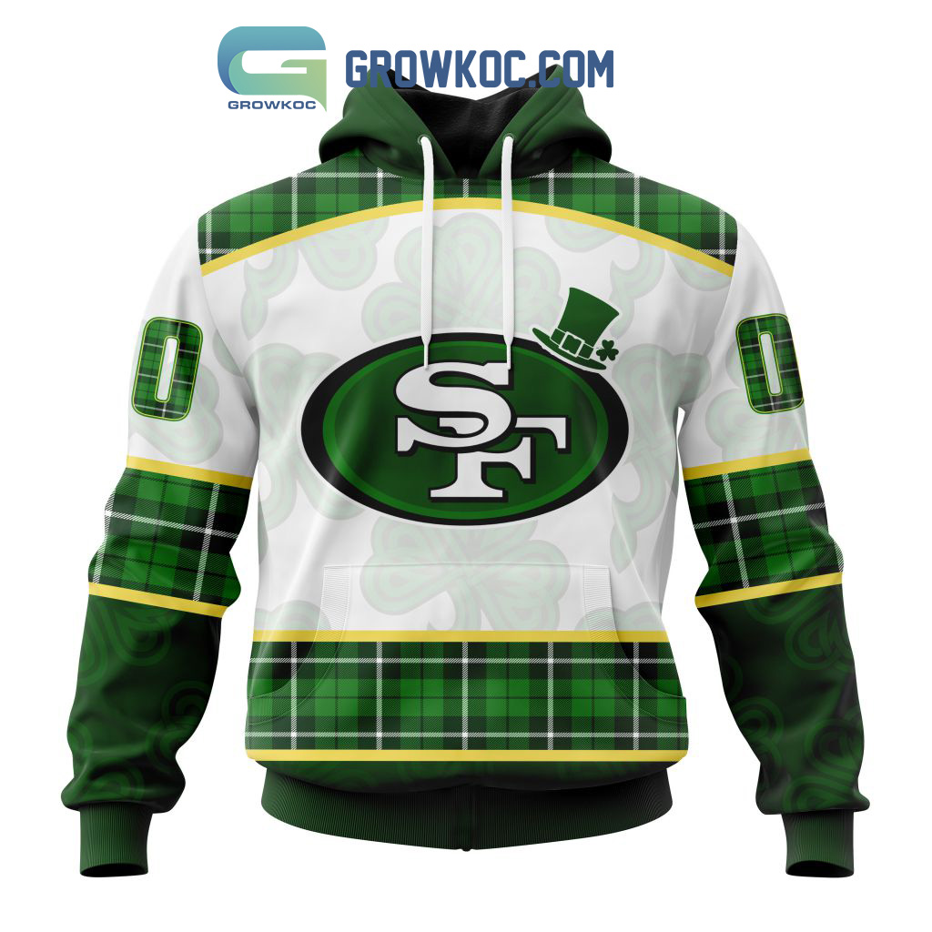 San Francisco 49ers St. Patrick Day Personalized Hoodie Shirts2B1 lTfaF
