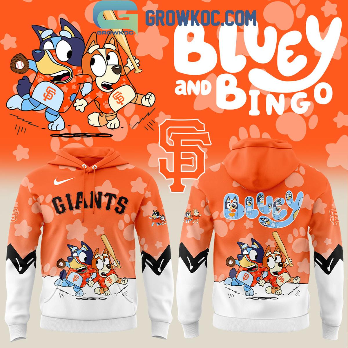 San Francisco Giants Bluey And Bingo 2025 Hoodie Shirt 1 JfppT