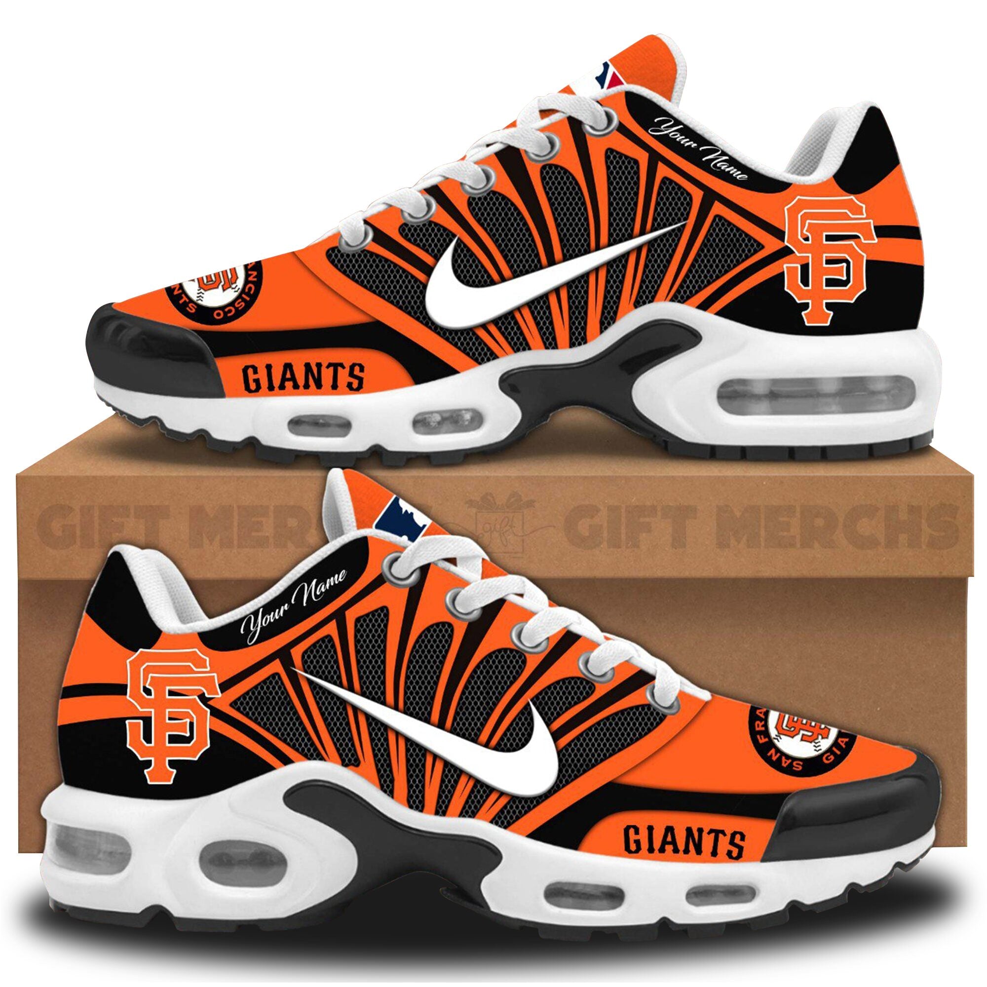 San Francisco Giants Customized Sport Shoes PT6603 C3E1