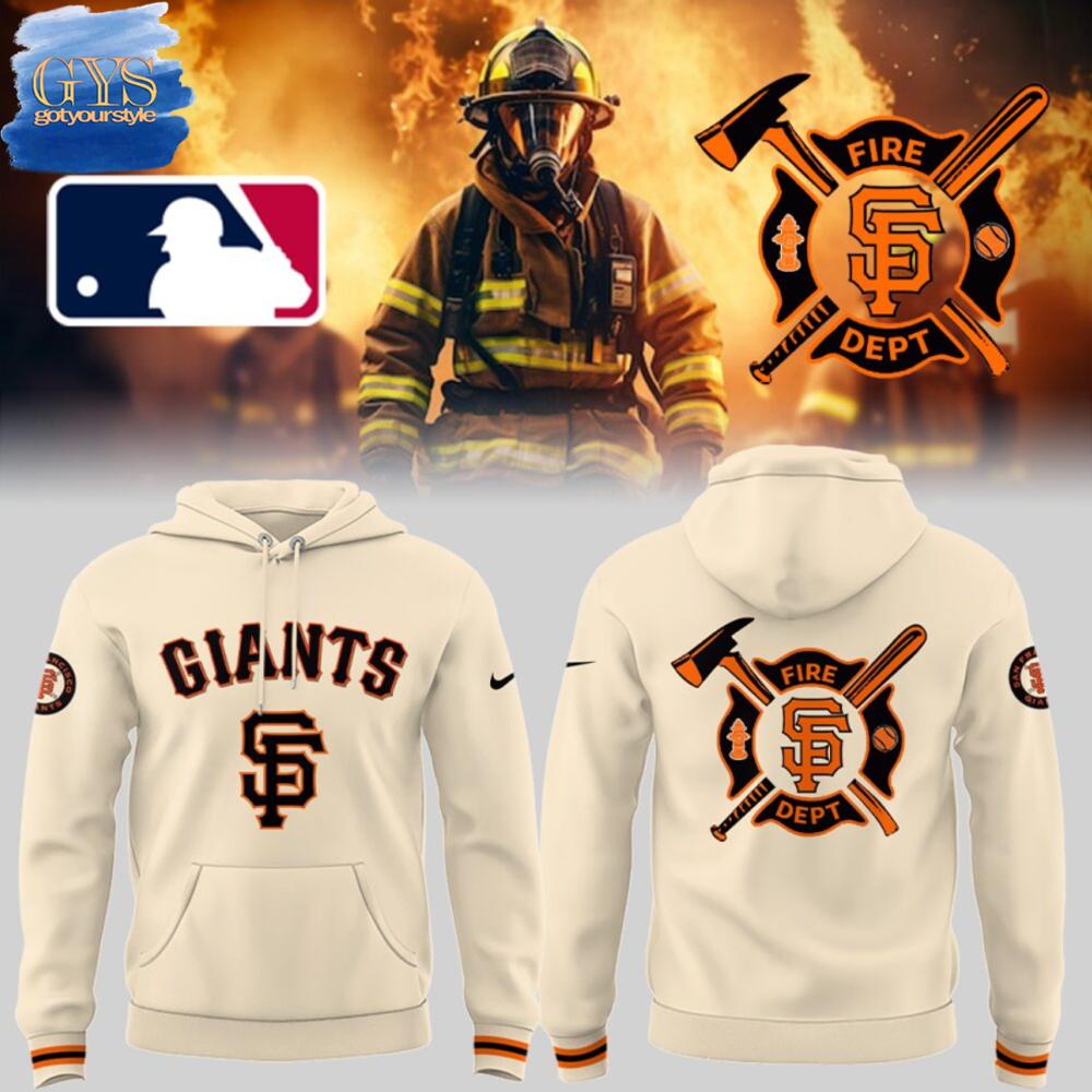 San Francisco Giants Firefighter Appreciation Night Hoodie 1
