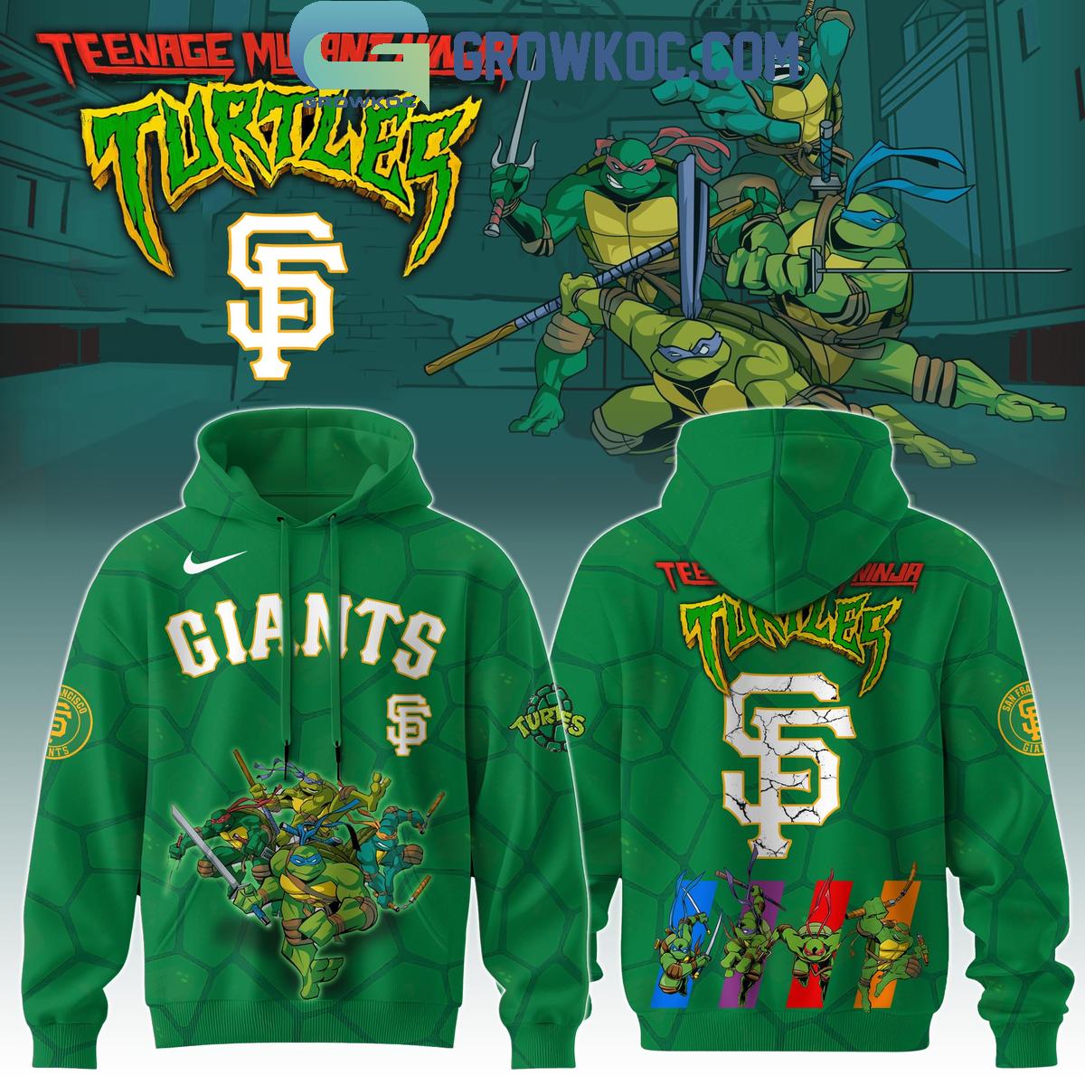 San Francisco Giants MLB Ninja Turtles 2025 Special Hoodie T Shirt 1 pxFgt