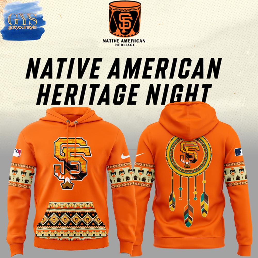 San Francisco Giants Native American Heritage Night Special Hoodie 1