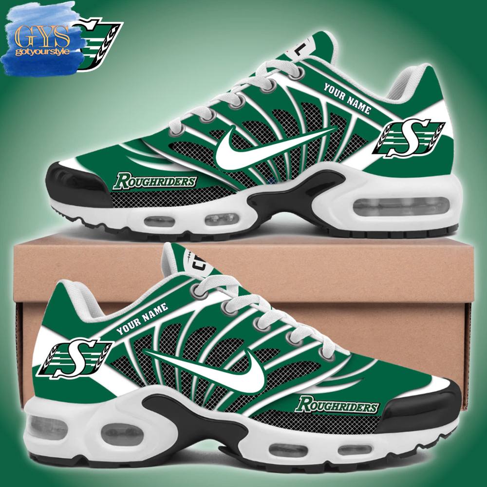 Saskatchewan Roughriders Custome Name Nike Air Max Plus 1