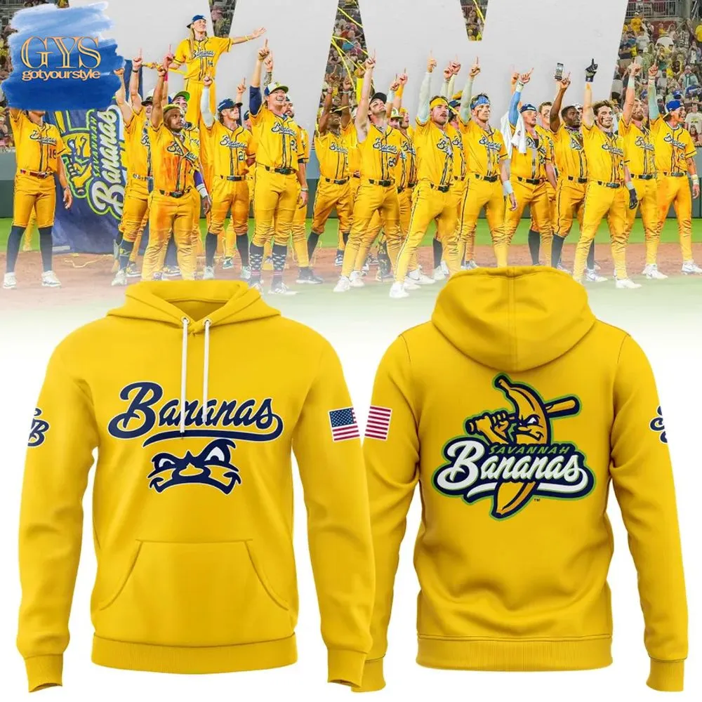 Savannah Bananas Team Uniform Limited Edition Hoodie 1