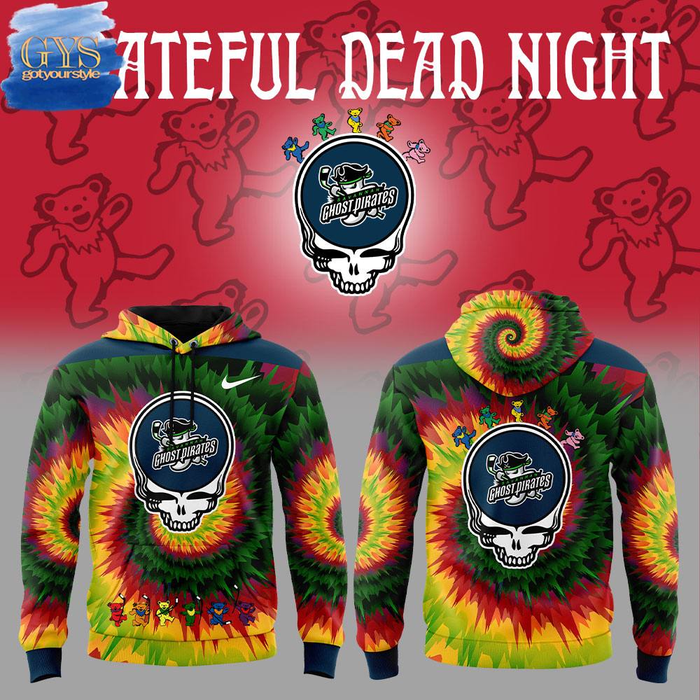 Savannah Ghost Pirates Grateful Dead Night Limited Edition Hoodie 1