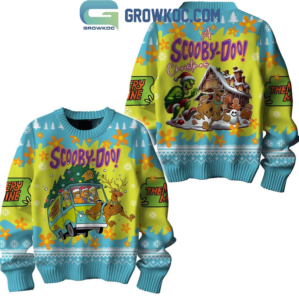 Scooby Doo The Adventure Is In 2024 Christmas Ugly Sweater 1 mhAtK