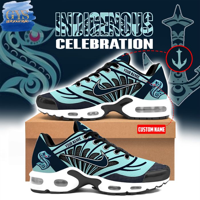 Seattle Kraken 2024 Indigenous Peoples Night Nike Air Max Plus 2