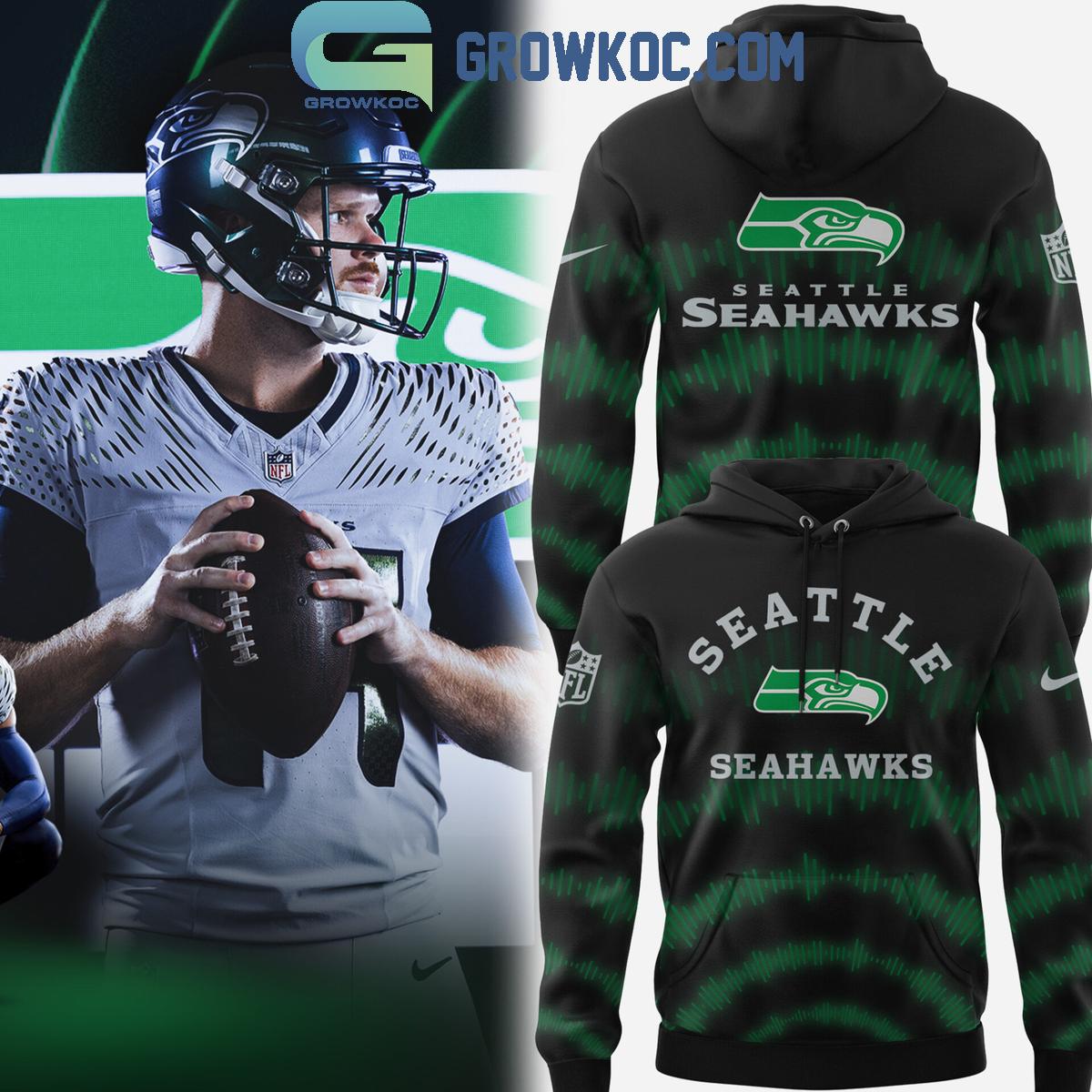 Seattle Seahawks Football Rivalries 2025 Speak Volumes Green Black Hoodie Shirt 1 KB7Ai