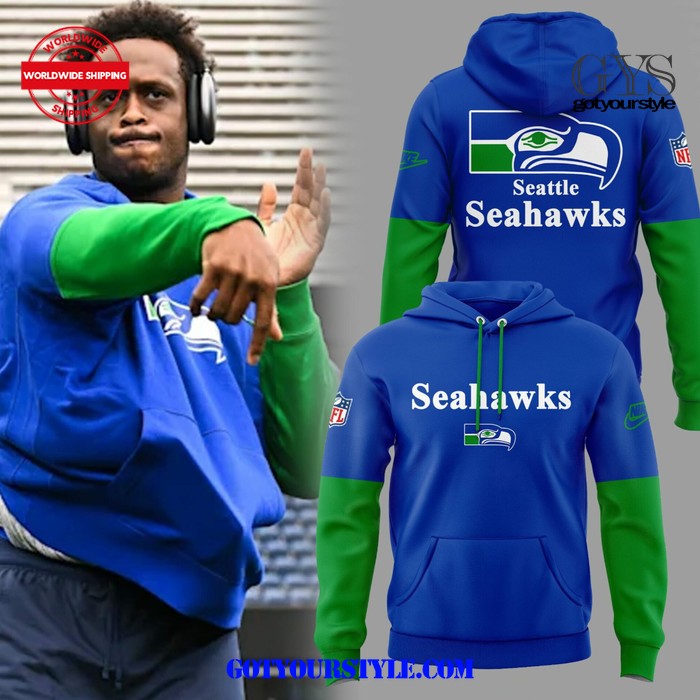 Seattle Seahawks Throwback 2024 Hoodie 3