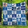 Seton Hall Pirates Collected Ncaa Quilt Blanket Bedding Set 0