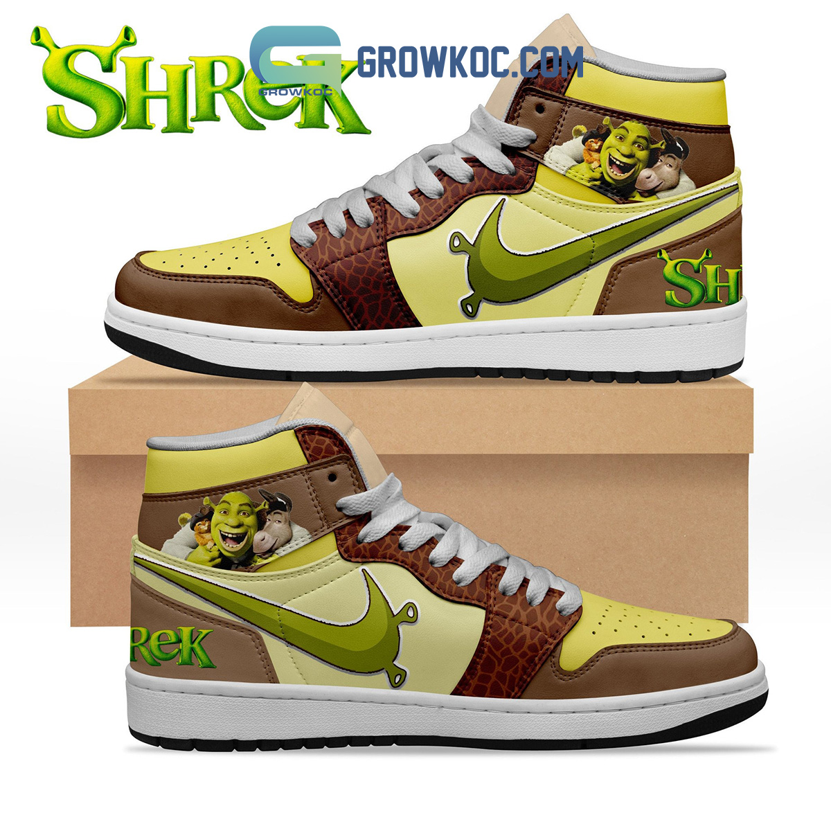 Shrek Goblin Princess Air Jordan 1 Shoe2B1 7slMs
