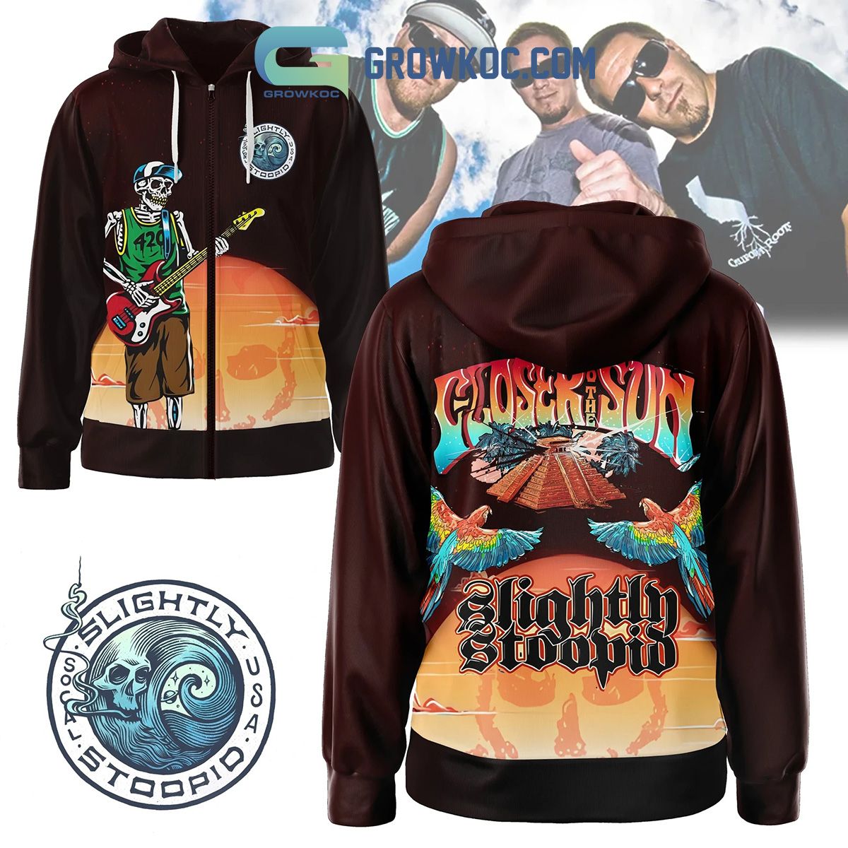 Slightly Stoopid Closer To The Sun 2024 Hoodie T Shirt2B1 NRXKh