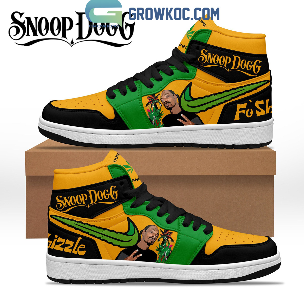 Snoop Dogg Drop It Like Its Hot Air Jordan 1 Shoes2B1 v2TDt